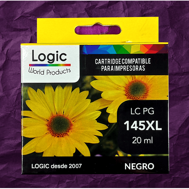 Cartucho  Canon Negro 145 XL 