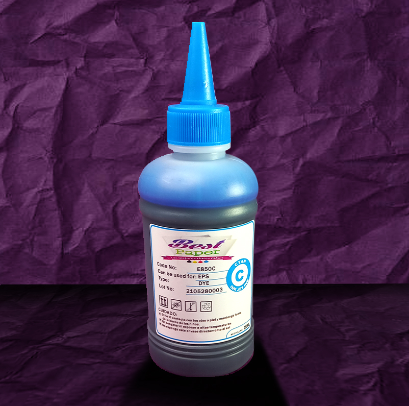 Tinta de 250 ML Cyan