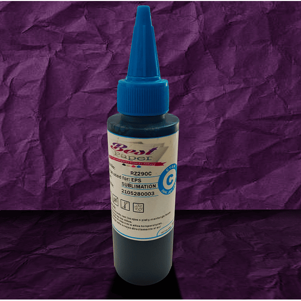 Tinta Sublimación 100 ML Cyan 