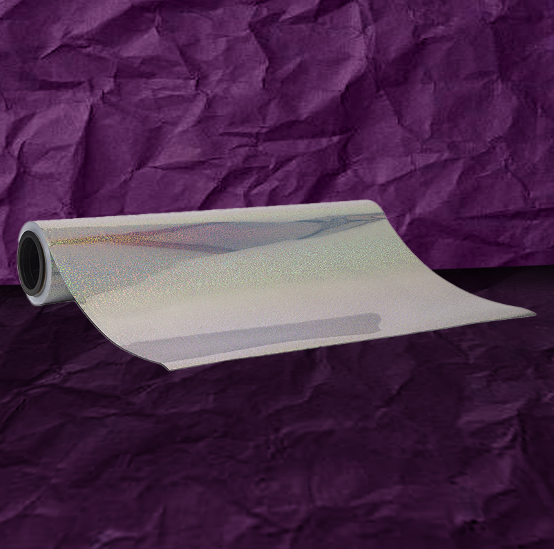 Vinilo PU Silver Hollographic