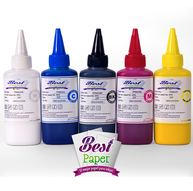 Tintas DTF - Colores - 100 ml