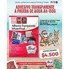 Adhesivo Transparente Waterproof A4 | Papel Inkjet Resistente al Agua 1