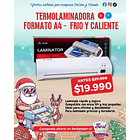 Termolaminadora A4 para oficina y emprendimientos 1