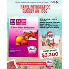 Papel Fotográfico Glossy A4 135g (100 hojas) 1