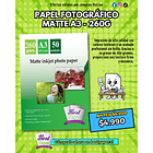 Matte inkjet photo paper 260 gramos A3 1