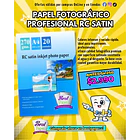 Papel fotográfico RC Satin A4 – 270g (20 hojas) 1