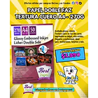 Papel doble faz glossy leather 270 gramos A4 1