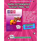 PAPEL GLOSSY 290g A4 (50 hojas) 1