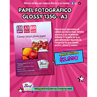 Papel fotográfico glossy 135g - A3 1