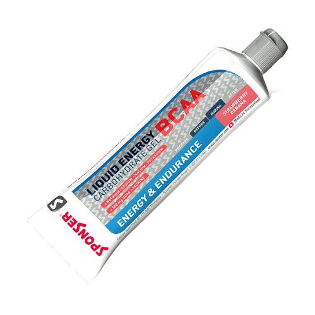 Liquid Energy Carbohydrate Gel BCAA Tubo