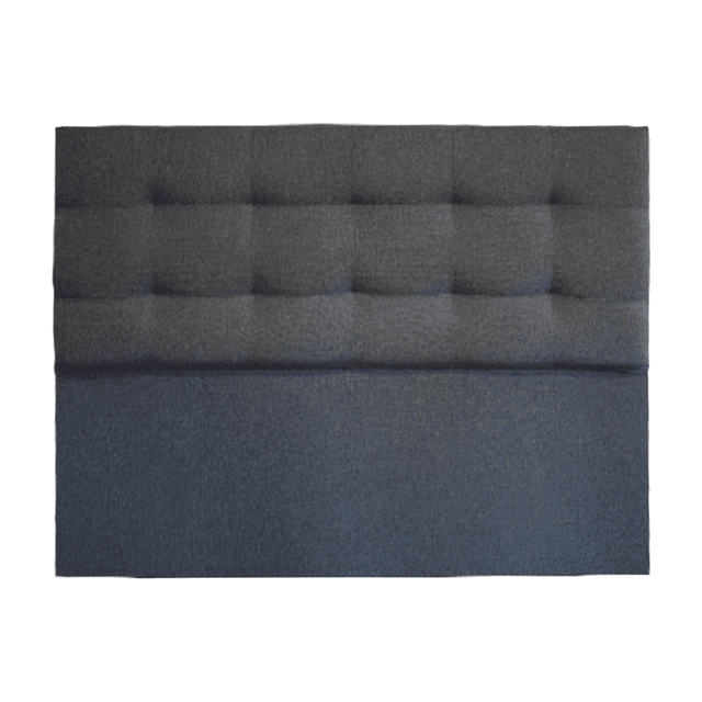 Respaldo de cama Design Grafito 2 plazas