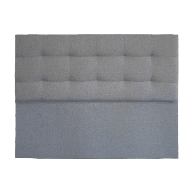 Respaldo de cama Design Gris 2 plazas