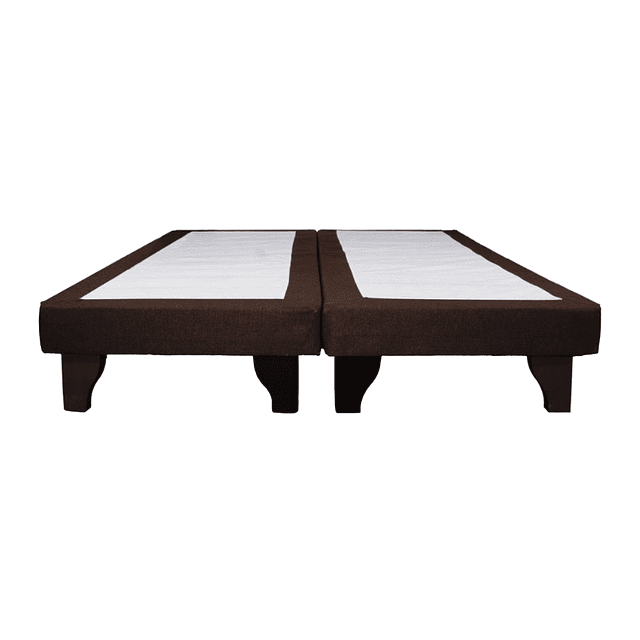 Base de cama europea dividida King Chocolate