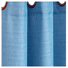 Set cortinas y visillos mónaco turchese 2