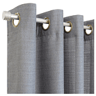 Set cortinas y visillos mónaco grafite 3