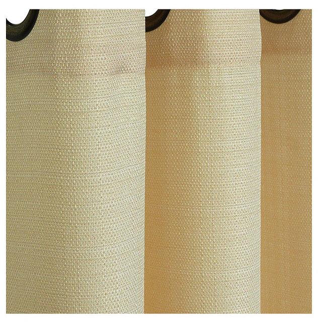 Set cortinas y visillos mónaco beige 2