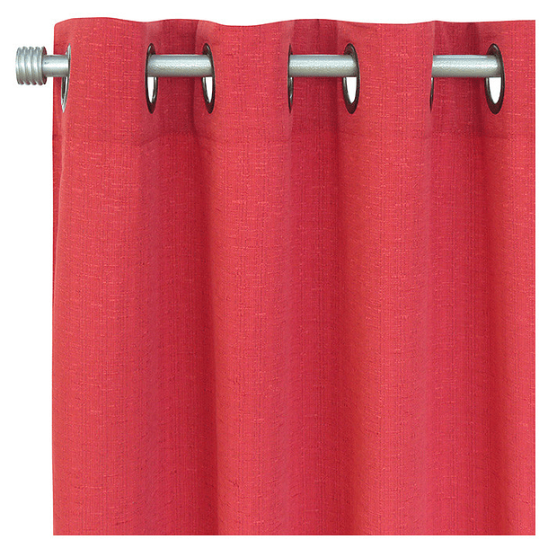Set cortinas y visillos venecia rosso