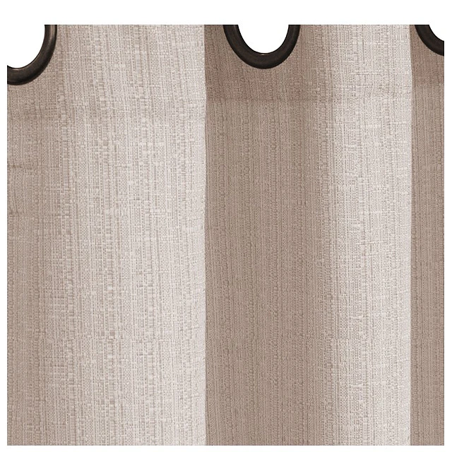 Set cortinas y visillos venecia grigio 2