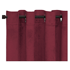 Set cortina velvet terracota  1