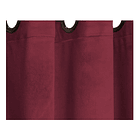 Set cortina velvet terracota  2