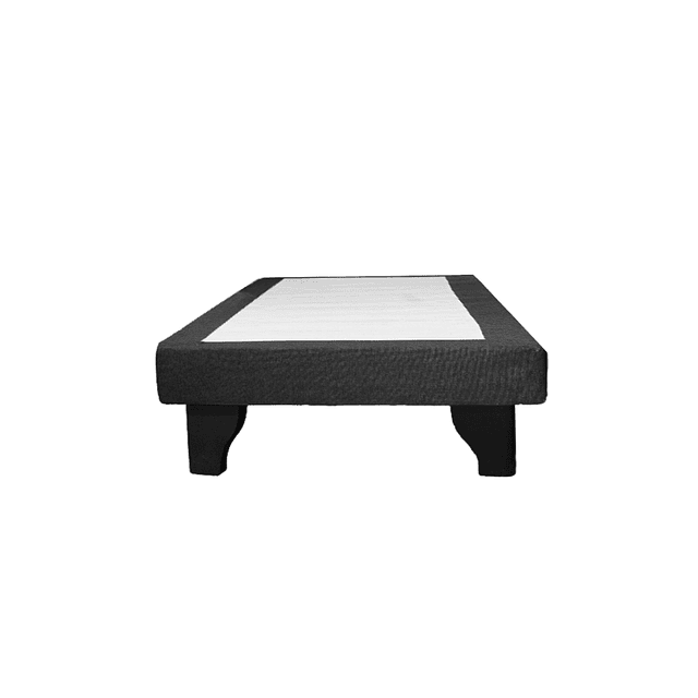 Base de cama Europea 1.5 plazas Grafito