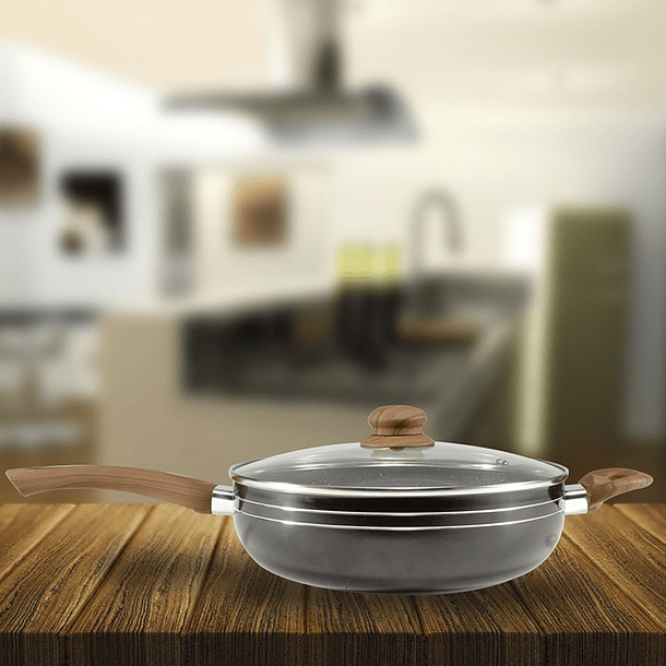 Wok antiadherente doky 2 piezas