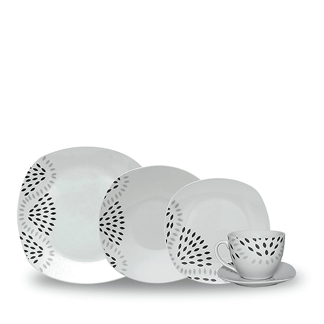 Set vajilla willow 30 piezas 2