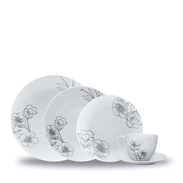 Set vajilla lourdes 30 piezas 2