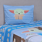 Sábanas 1.5 plazas Swars Mandalorian Blue 1