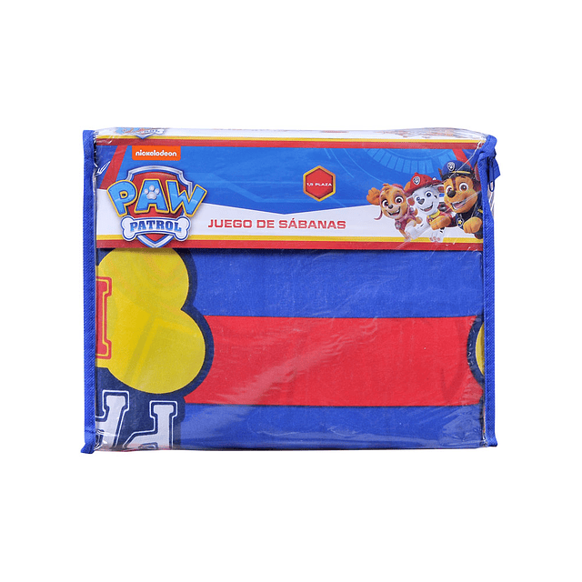 Sábanas 1.5 plazas Paw Patrol Niño Action 3