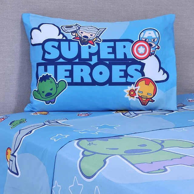 Sábanas 1.5 plazas Avengers Kawaii 1