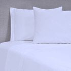 Sábanas Super King 180 Hilos Blanco 1