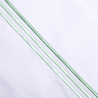 Sábanas Super King Bordada 144 Hilos Line Verde 2