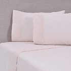 Sábanas 2 Plazas Broderie Bricks Rosado Angel 1