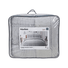 Plumon 1.5 Plazas Corduroy Coral Sherpa Gris 3