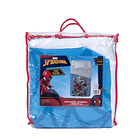 Frazada 1.5 plazas Polar Sherpa Spiderman Wall 3