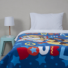 Frazada 1.5 plazas Polar Sherpa  Paw Patrol Niño Team Work 1