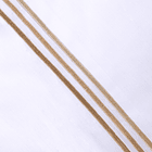 Sábanas 2 Plazas Bordada 144 Hilos Line Beige 2