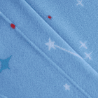 Sábanas Polar 1.5 Plazas  Estampada Sky 2