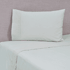 Sábanas 1.5 Plazas Broderie Bricks 1.5 Plazas Verde agua 1