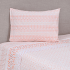 Sábanas 1.5 Plazas Estampada 144 Hilos Canela 1