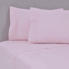 Sábanas Super King 144 Hilos Colores Rosa 1