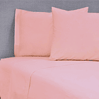 Sábanas 2 Plazas 144 Hilos Colores Coral 1