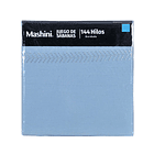 Sábanas 2 Plazas Bordada 144 Hilos Celeste 3