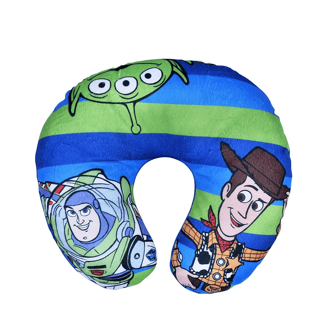 Cojin Cervical 30 cms Toy Story Green