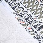 Plumon 1.5 Plazas Microfibra Sherpa Palma 2