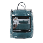 Plumón 1.5 Plazas Microfibra + Sherpa Verde 3