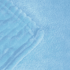 Manta Flannel Embossed 130x160 cms Celeste 2