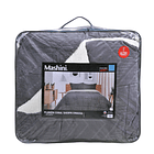 Plumón 1.5 Plazas Coral Emboss Sherpa Marengo 3