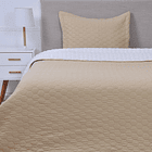 Quilt 1.5 Plazas Sherpa Beige 1